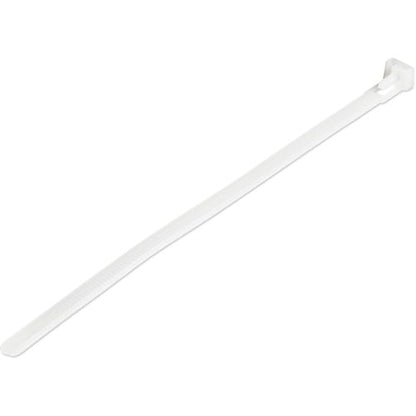 Bridas reutilizables StarTech.com de 20 cm (8"), 50 mm (1-7/8") de diámetro, 22 kg (50 lb) de resistencia a la tracción
