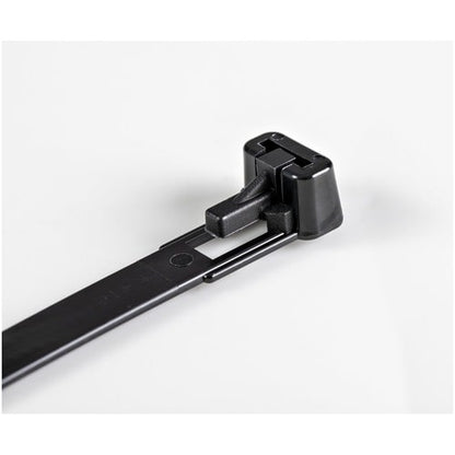 StarTech.com 8"(20cm) Reusable Cable Ties, 1-7/8"(50mm) Dia. 50lb(22Kg) Tensile