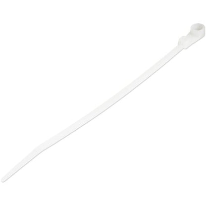 StarTech.com 6"(15cm) Cable Ties with Mounting Hole, 1-1/2"(40mm) Dia, 40lb(18kg