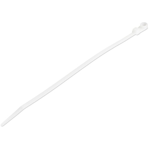 Bridas StarTech.com de 20 cm (8") con orificio de montaje, 52 mm (2") de diámetro, 22 kg (50 lb) de tensión