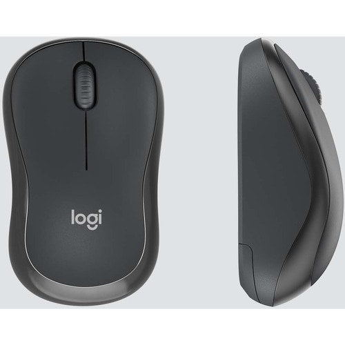 Ensemble clavier et souris sans fil silencieux Logitech MK295, graphite