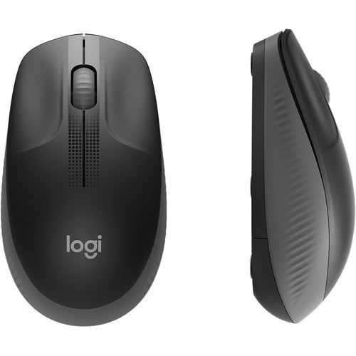 Logitech Wireless Mouse M190 - Full Size Ambidextrous Curve Design, 18