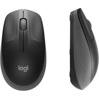 Logitech Wireless Mouse M190 - Full Size Ambidextrous Curve Design, 18
