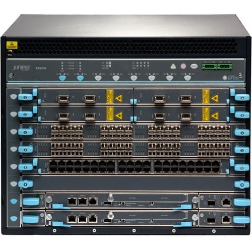 CONFIGURATION DU SYSTÈME DE BASE EX9208 CHÂSSIS À 8 EMPLACEMENTS AVEC