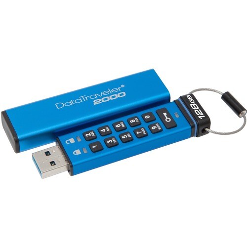 128GB DT2000 KEYPAD USB W/ LI-POLYBATTERY PI967SEC2