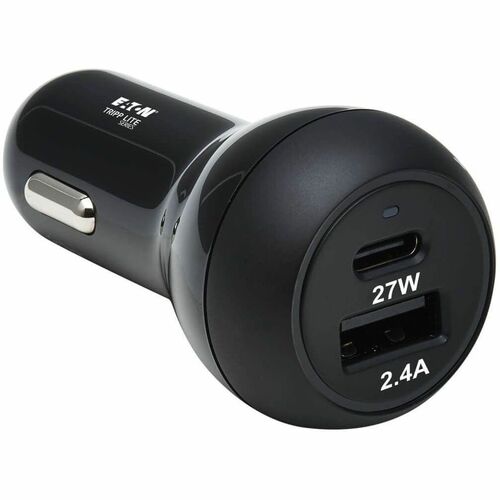Tripp Lite by Eaton U280-C02-39W-1B Auto Adapter - 39 W - 12 V DC Inpu