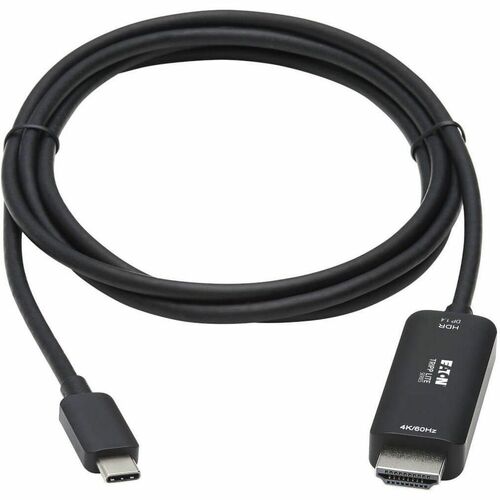 Cable adaptador USB-C a HDMI U444-003-HDR4BE de Tripp Lite by Eaton, macho a macho, negro, 91 cm - 91 cm