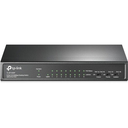 9PORT UNMANAGED SWITCH W/ 8 POE+ PORTS