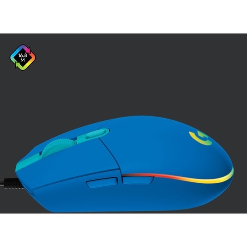 LOGITECH G203 LIGHTSYNC GAMING MOUSE BLUE MULTI 4