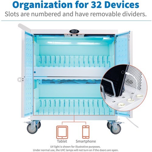 Tripp Lite par Eaton CSC32USBWHG Hôpital-Grade 32