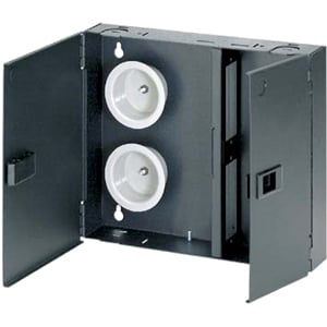 Panduit OPTICOM Wall Mount Rack Cabinet - Black