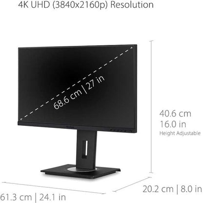 Moniteur LED UHD 4K ViewSonic Graphic VG2756-4K 27 pouces - 16:9