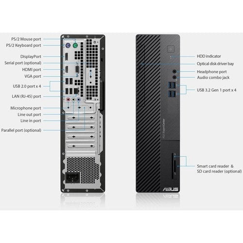EXPERTCENTER D500SA SFF I310100 3.6G 8GB 256GB SSD W10P