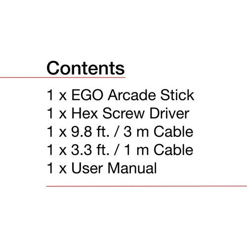 Mad Catz The Authentic EGO Arcade Stick - Cable - USB - PlayStation 4