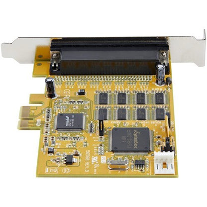 StarTech.com 8-Port PCI Express RS232 Serial Adapter Card, PCIe to DB9