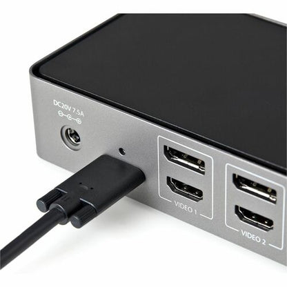 Station d'accueil USB-C et USB-A StarTech.com