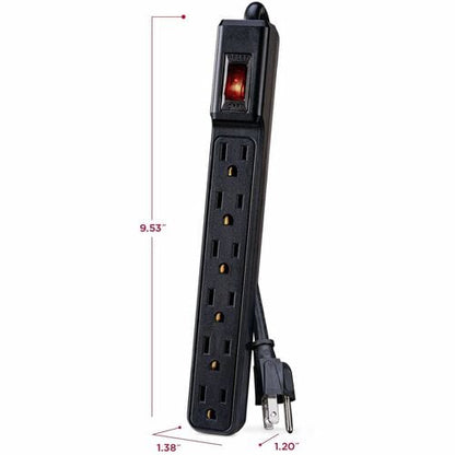 Cyber Power CyberPower GS608B Power Strips 6 Outlet Power Strip - 8 ft