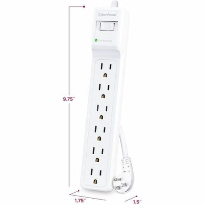 Supresor de sobretensiones CyberPower Essential Surge B615 de 6 tomas