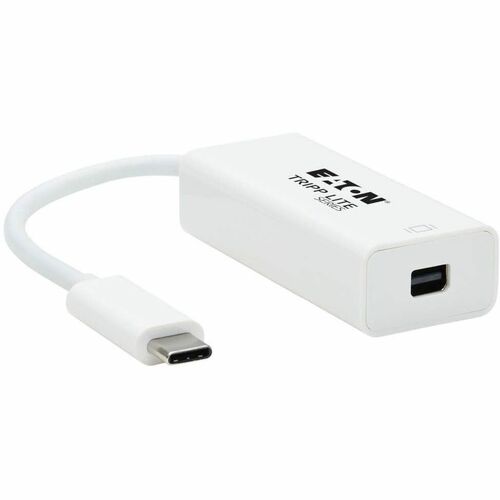 Tripp Lite by Eaton U444-06N-MDP8W USB-C to Mini DisplayPort Adapter Cable, M/F, White, 6