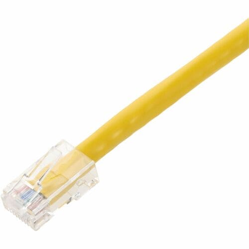 Câble Ethernet PVC Cat 6 jaune AddOn 3 pieds non