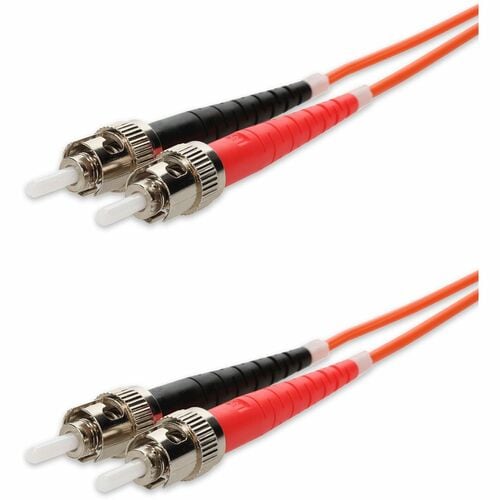 Câble d'extension 20 m ST vers ST Orange OM3 Duplex OFNR (Riser)