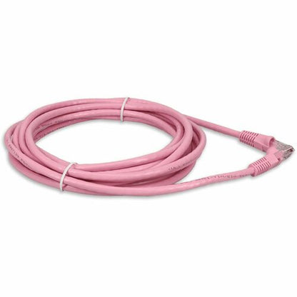 Câble de raccordement RJ-45 (mâle) vers RJ-45 (mâle) Cat6 UTP PVC rose AddOn 34 pieds - 3
