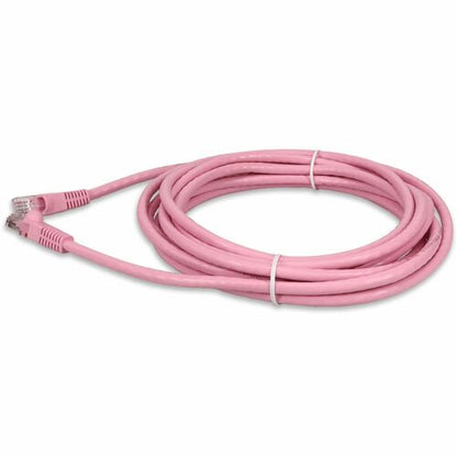 Câble de raccordement RJ-45 (mâle) vers RJ-45 (mâle) Cat6 UTP PVC rose AddOn 34 pieds - 3
