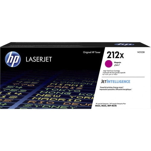 CARTUCHO DE TÓNER ORIGINAL LASERJET MAGENTA 212X