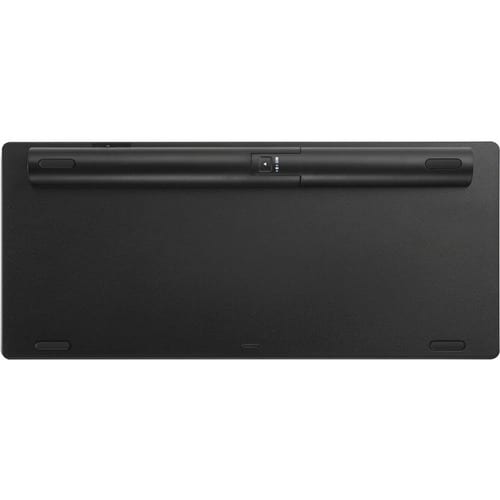 TECLADO COMPACTO MULTIDISPOSITIVO DUAL WRLS NEGRO
