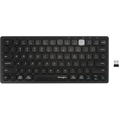 TECLADO COMPACTO MULTIDISPOSITIVO DUAL WRLS NEGRO