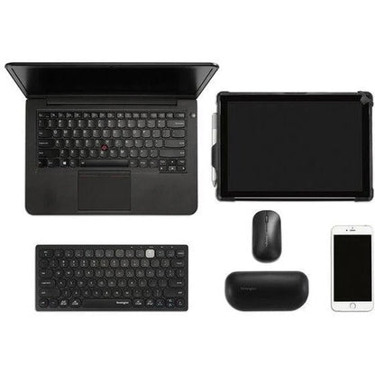 TECLADO COMPACTO MULTIDISPOSITIVO DUAL WRLS NEGRO