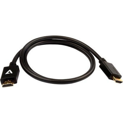 Câble vidéo noir V7 Pro HDMI mâle vers HDMI mâle 1 m