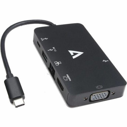 Station d'accueil V7 V7UC-U3CRJ45HDVG-BLK