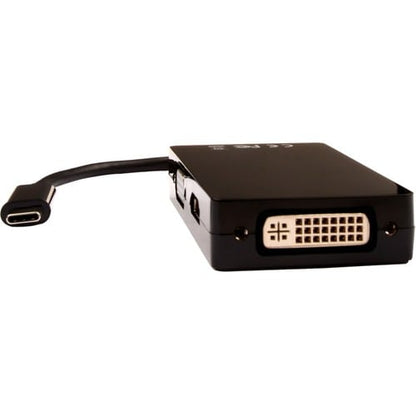 V7 USB-C mâle vers VGA femelle, DVI femelle, HDMI 1.4 femelle HDMI : 9 Gbit/s 4K UHD - 1 x USB 3.2