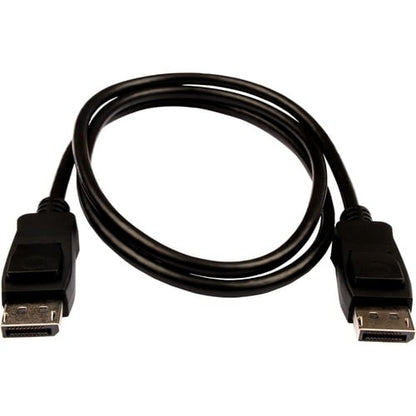 Câble V7 DisplayPort 1.4 32,4 Gbit/s 8K UHD 1 m/3,3 pi Noir