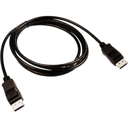 Câble V7 DisplayPort 1.4 32,4 Gbit/s 8K UHD 2 m/6,6 pi Noir