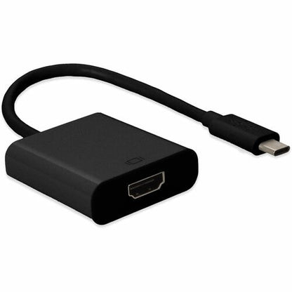 AddOn 20cm (8in) USB 3.1 Type (C) Male to HDMI Female Black Adapter Cable - 1 x USB 3.1 Ty
