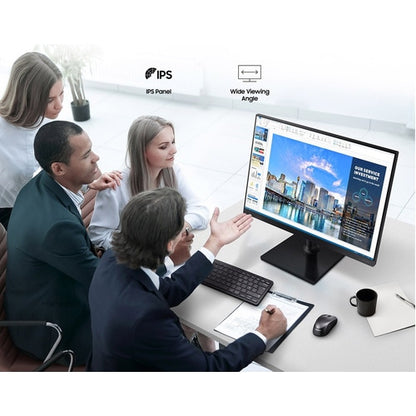 Samsung F27T450FQN 27\" Class Full HD LCD Monitor - 16:9 - Black