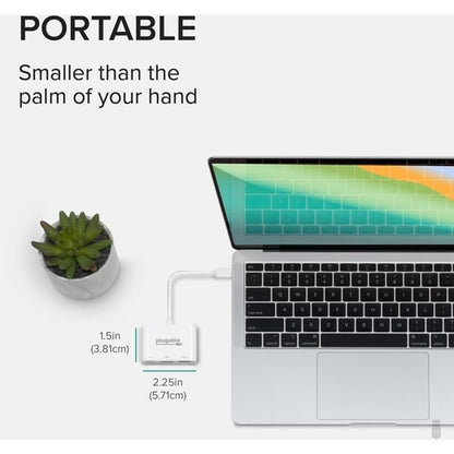 Adaptateur multiport USB C vers HDMI enfichable