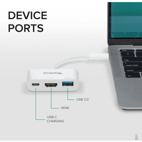 Adaptateur multiport USB C vers HDMI enfichable