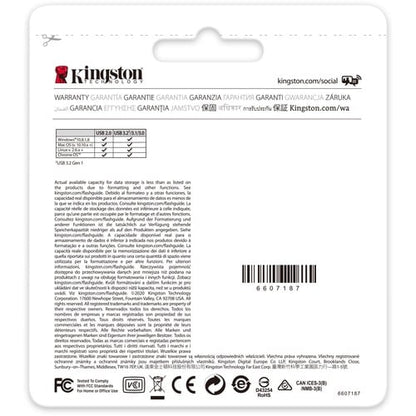 EW EBI/LVS KINGSTON 128GBUSB3.2 GEN1 DATATRAVELER