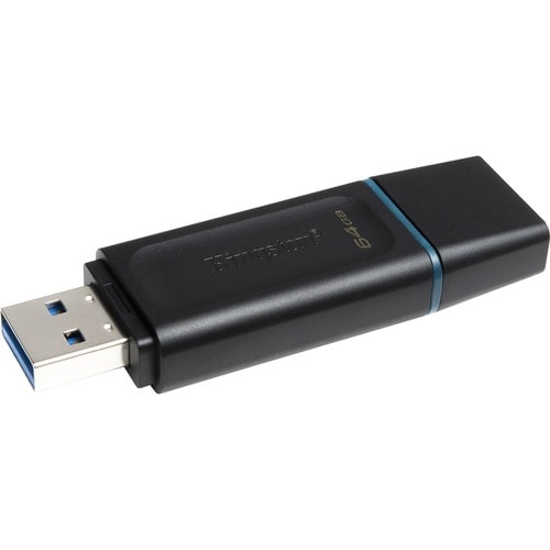 64GB USB3.2 GEN 1 DATATRAVELER EXODIA BLACK + TEAL