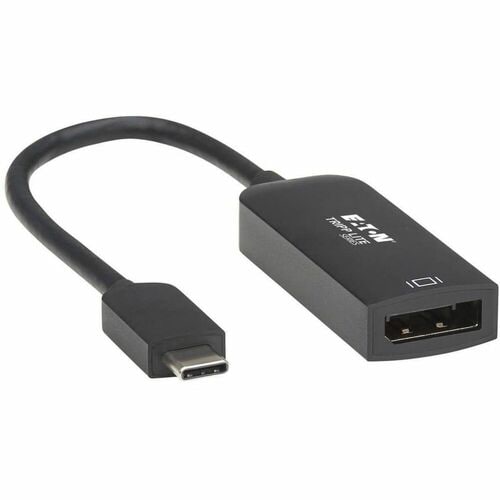 Tripp Lite by Eaton U444-06N-DP8B USB-C to DisplayPort Adapter Cable, M/F, Black, 6 in. -