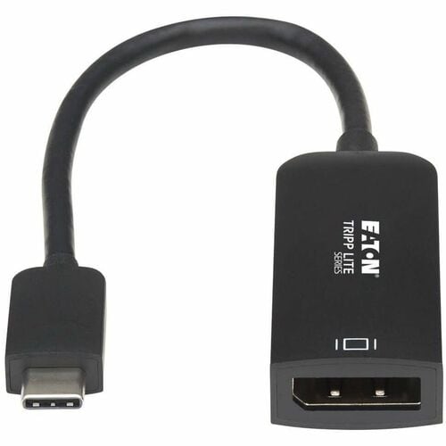 Tripp Lite by Eaton U444-06N-DP8B USB-C to DisplayPort Adapter Cable, M/F, Black, 6 in. -