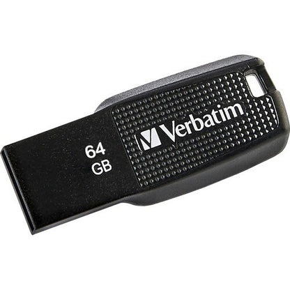 64GB ERGO USB FLASH DRIVE BLACK MULTI 4