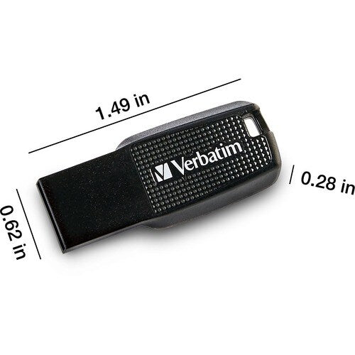 64GB ERGO USB FLASH DRIVE BLACK MULTI 4
