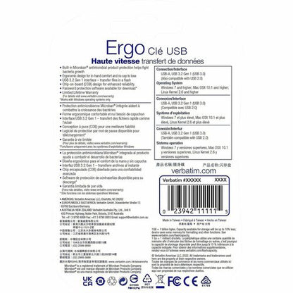 128GB ERGO USB 3.0 FLASH DRIVE MULTI 4
