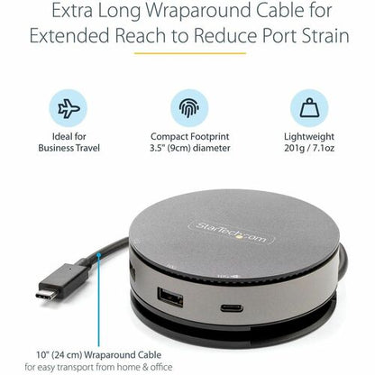 Adaptateur multiport USB-C StarTech.com - Type USB