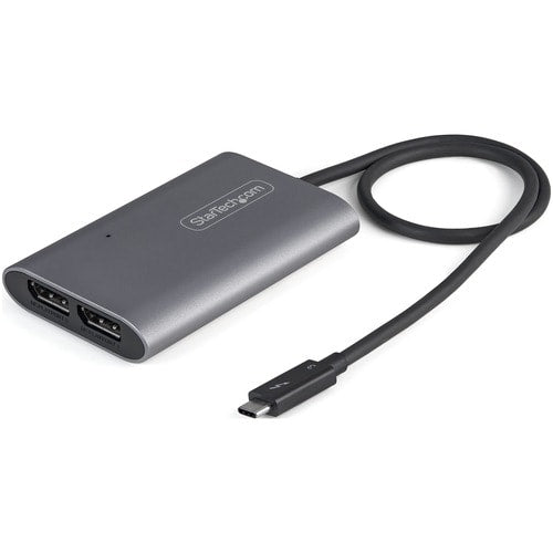 Adaptateur StarTech.com Thunderbolt 3 vers double DisplayPort DP 1.4 - Double 4