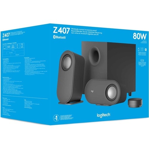 Logitech Z407 Bluetooth Speaker System - 40 W RMS